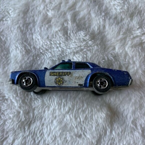 Vintage Hot Wheels 1977 Sheriff Patrol 701 Die Cast Metal Car Malaysia - Picture 2 of 7